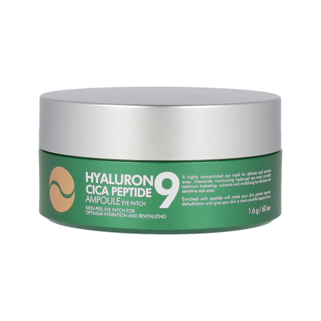 MEDI-PEEL MEDI-PEEL Hyaluron Cica Peptide 9 Ampoule Eye Patch 1.6g x 60 Pads - soothing - front bottle shot