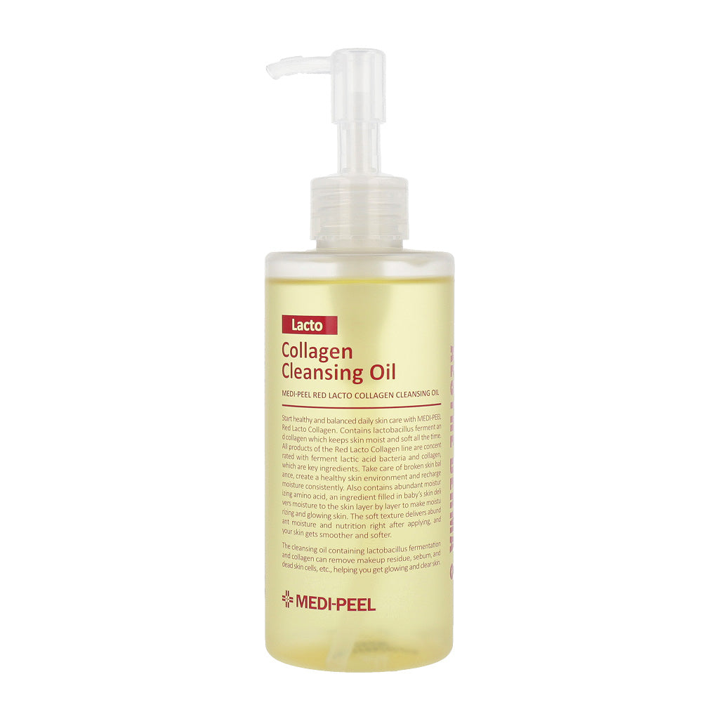 MEDI-PEEL MEDI-PEEL Red Lacto Collagen Cleansing Oil 200ml - hydrating - front bottle shot