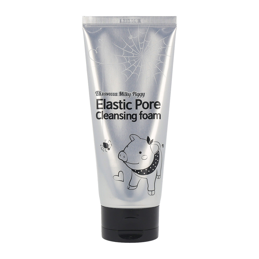 Elizavecca Elizavecca Milky Piggy Elastic Pore Cleansing Foam 120ml - hydrating - front bottle shot