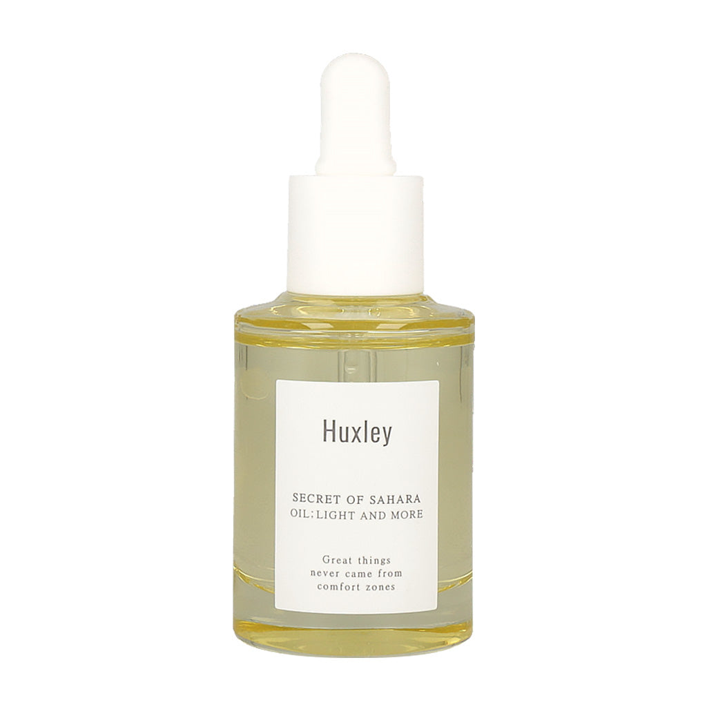 Huxley Huxley Oil Light and More 30ml - hydrating - front bottle shot
