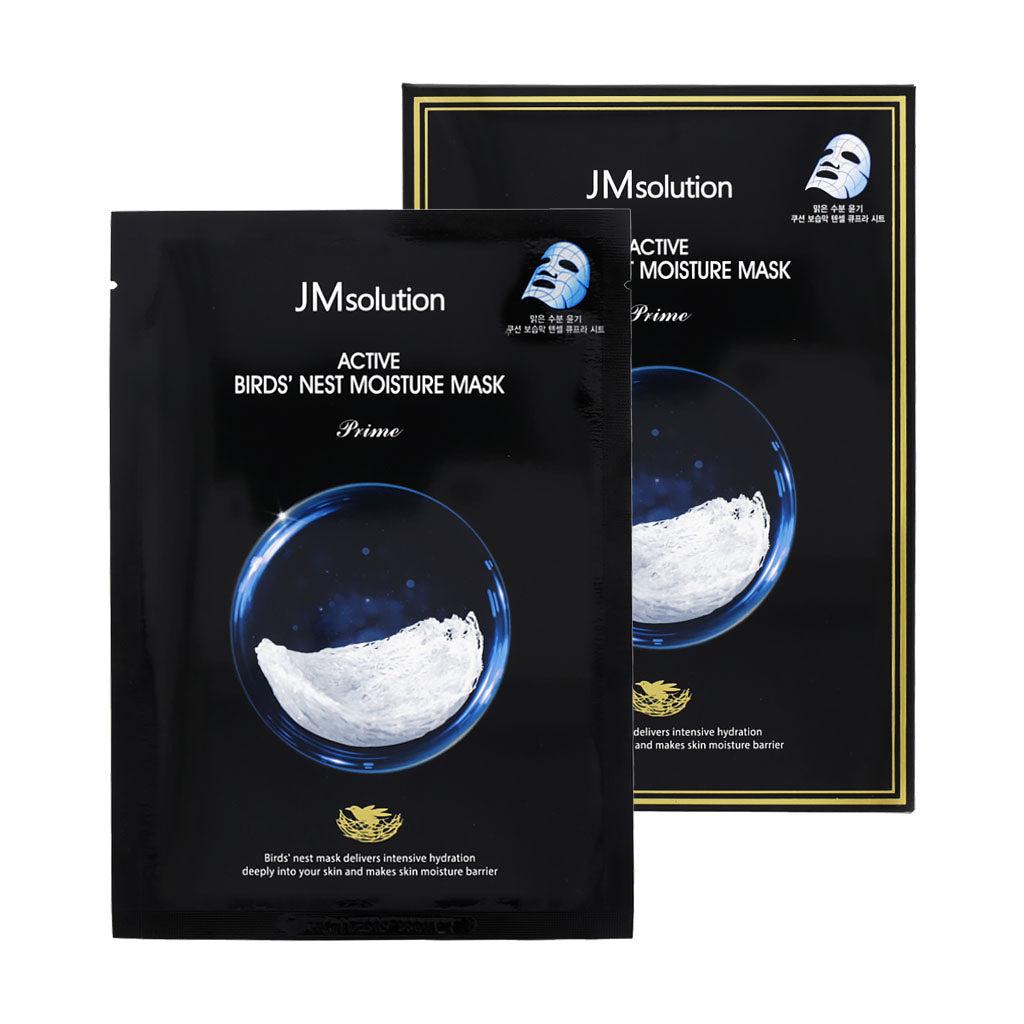 JM Solution JM Solution Active Bird's Nest Moisture Mask Prime 10ea - hydrating - front bottle shot