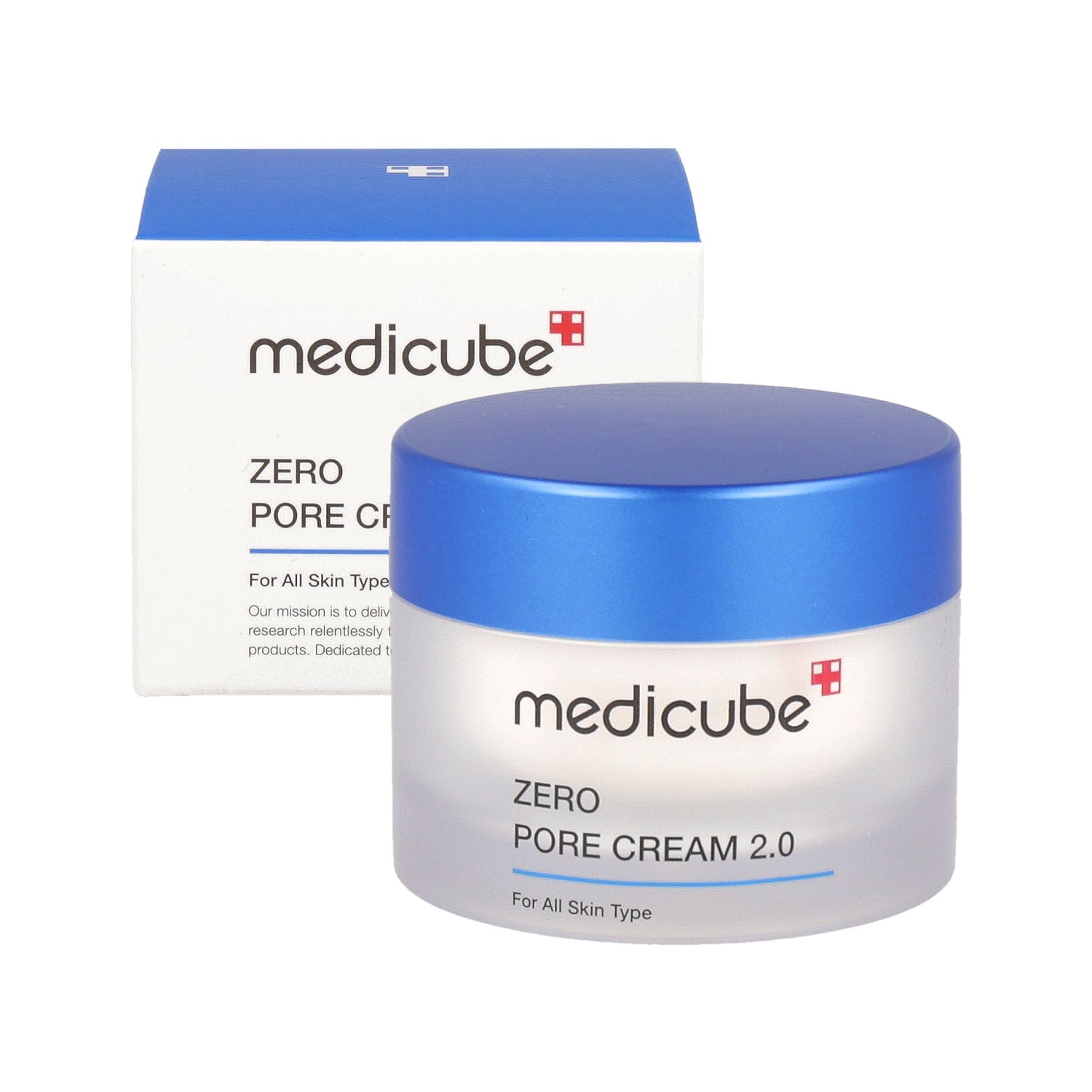MEDICUBE MEDICUBE Zero Pore Cream 2.0 50ml - hydrating - front bottle shot