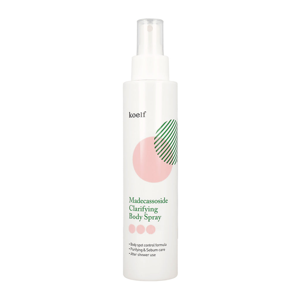 Koelf Koelf Madecassoside Clarifying Body Spray 150ml - soothing - front bottle shot
