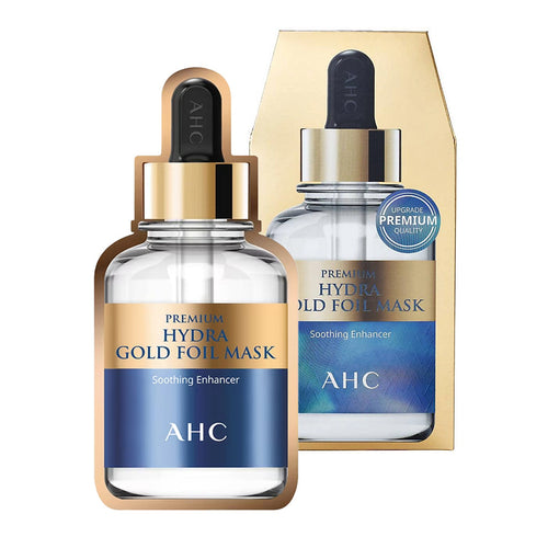 AHC AHC Premium Hydra Gold Foil Mask Sheet 25g 5ea - hydrating - front bottle shot