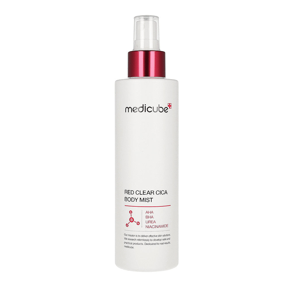 MEDICUBE MEDICUBE Red Clear Cica Body Mist 200ml - hydrating - front bottle shot