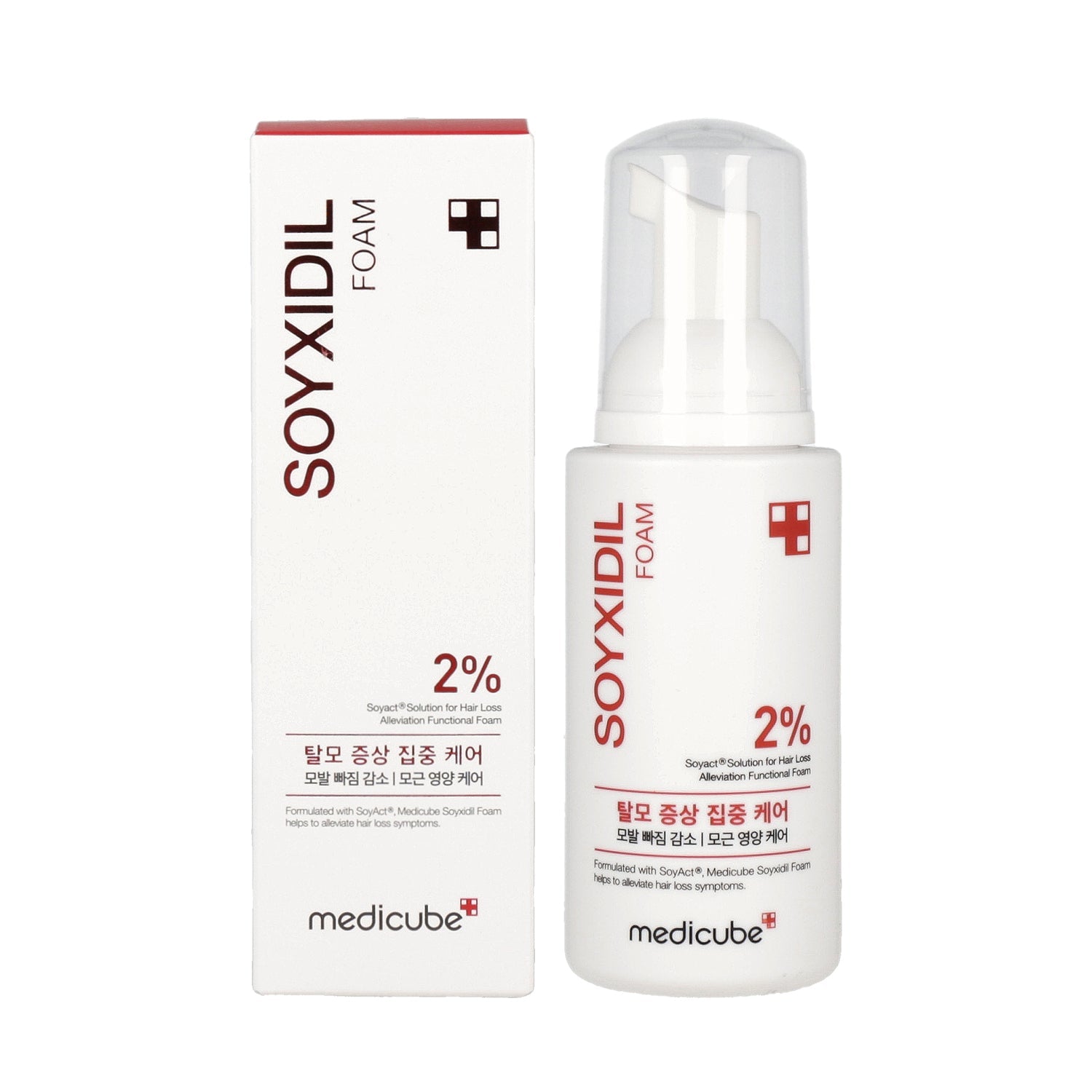 MEDICUBE MEDICUBE Soyxidil Foam 85ml - sun protection - front bottle shot