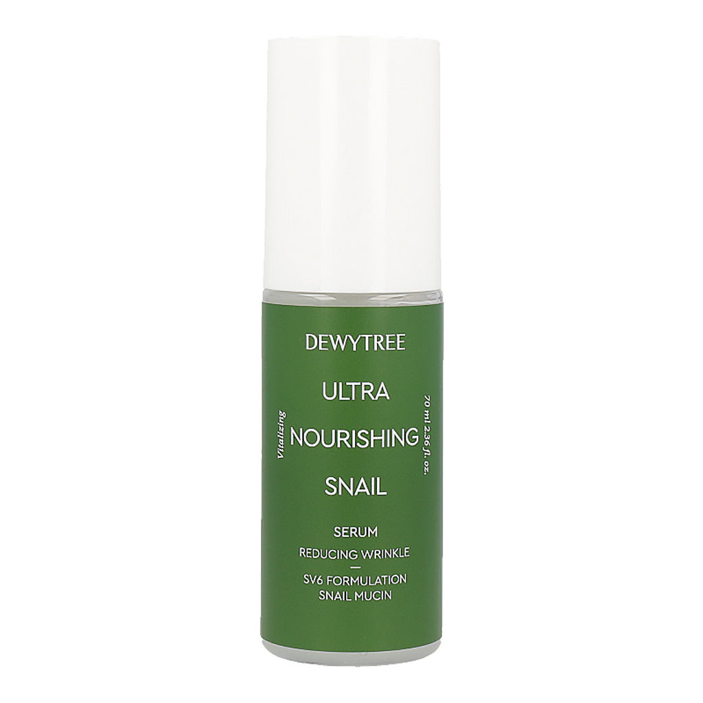 Dewytree Dewytree Ultra Nourishing Snail Serum 70ml - hydrating - front bottle shot