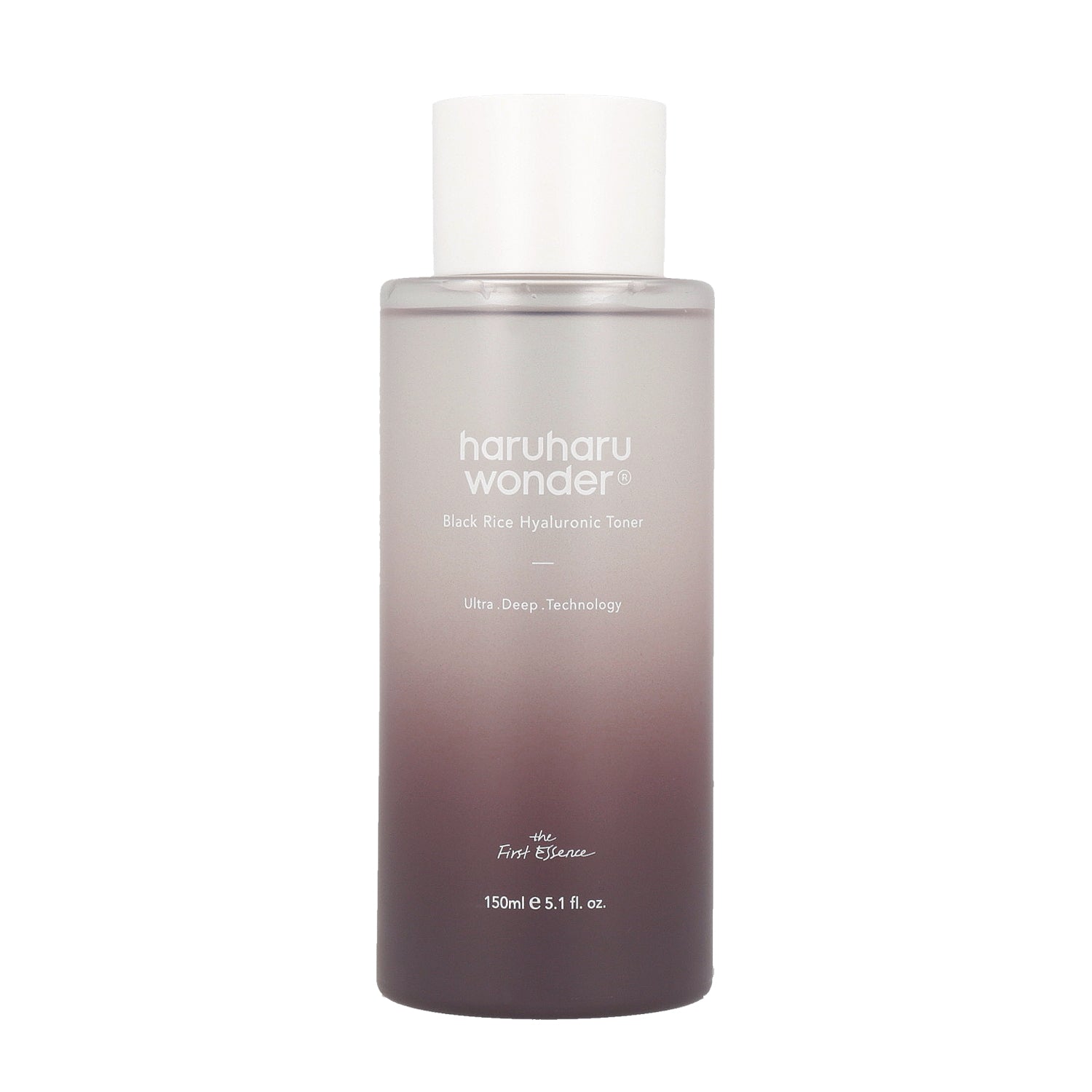 haruharu wonder haruharu wonder Black Rice Hyaluronic Toner 150ml - hydrating - front bottle shot