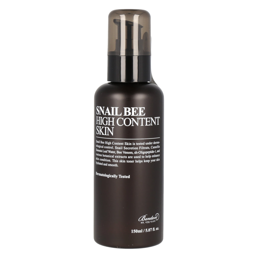 BENTON BENTON Snail Bee High Content Skin 150ml - daily care - front bottle shot