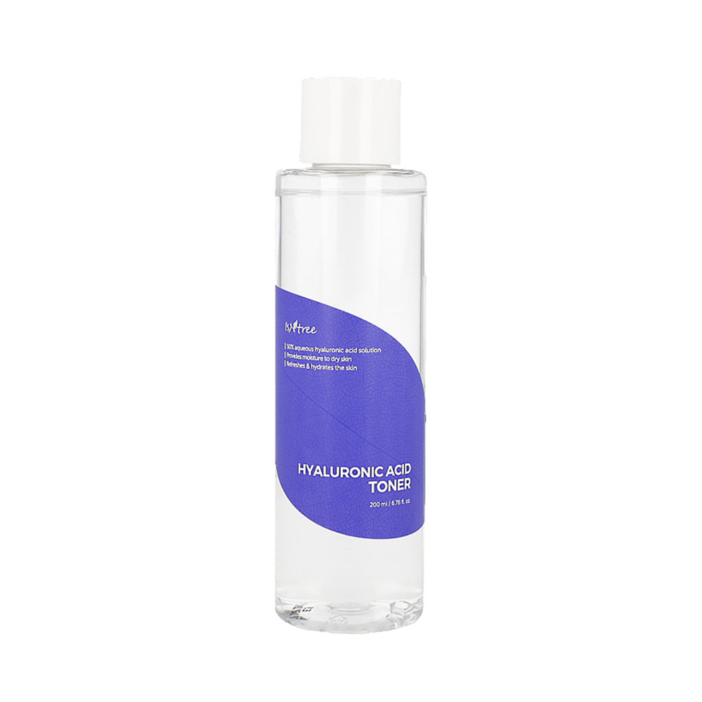 Isntree Isntree Hyaluronic Acid Toner 200ml - hydrating - front bottle shot