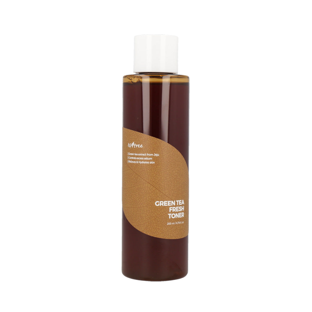 Isntree Isntree Green Tea Fresh Toner 200ml - daily care - front bottle shot