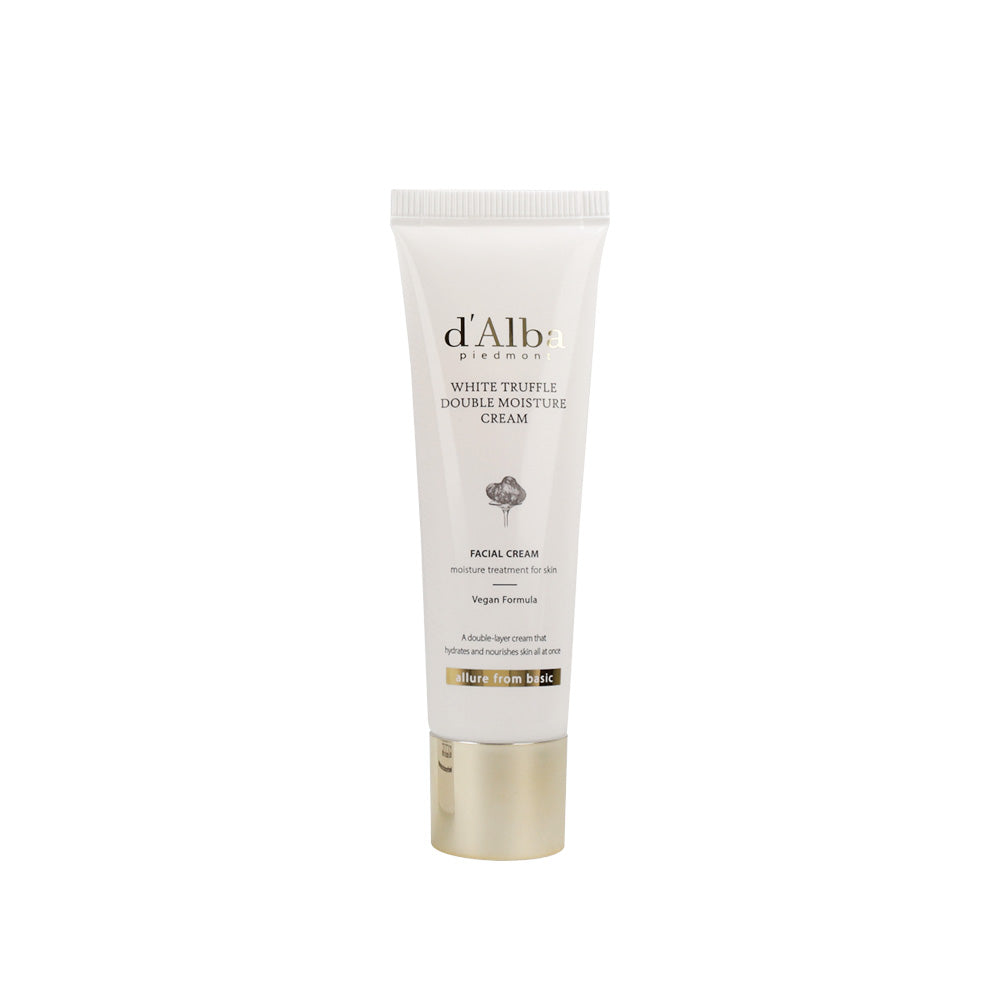 d'Alba [Open Box] d'Alba White Truffle Double Moisture Cream 60ml - hydrating - front bottle shot