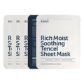 dear, klairs dear, klairs Rich Moist Soothing Tencel Sheet Mask 25ml x 5ea - hydrating - front bottle shot