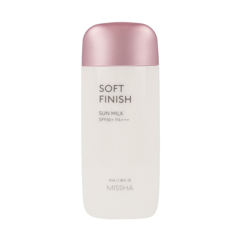 MISSHA MISSHA All Around Safe Block Soft Finish Sun Milk SPF50+ PA+++ 70ml - sun protection - front bottle shot
