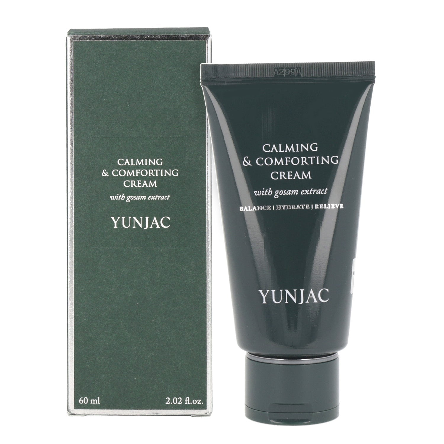YUNJAC YUNJAC CALMING & COMFORTING CREAM 60ml - hydrating - front bottle shot