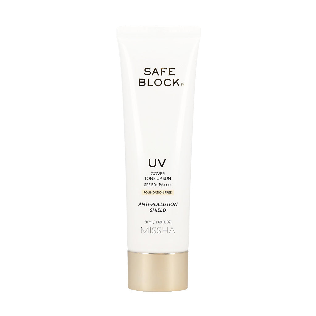 MISSHA MISSHA Safe Block RX Cover Tone Up Sun SPF50+ PA++++ 50ml - brightening - front bottle shot