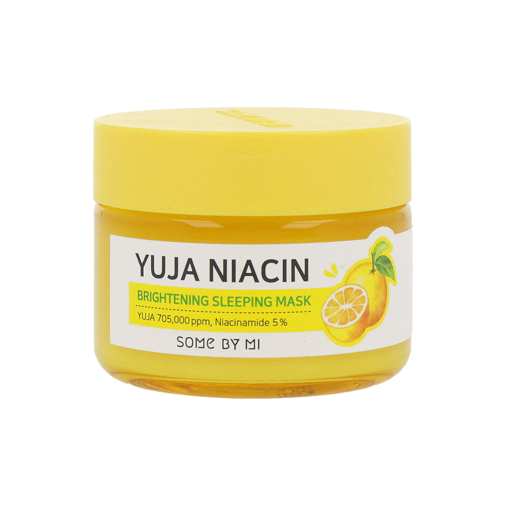 SOME BY MI SOME BY MI Yuja Niacin Brightening Sleeping Mask 60g - brightening - front bottle shot