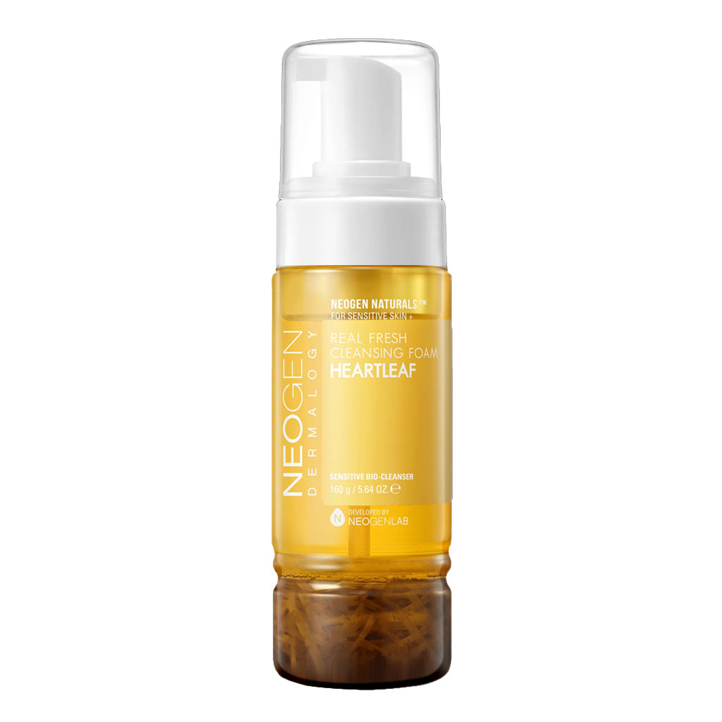 NEOGEN NEOGEN DERMALOGY Real Fresh Foam Cleanser Heartleaf 160g - hydrating - front bottle shot