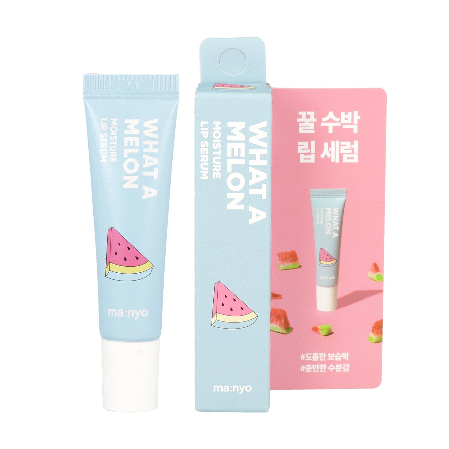 ma:nyo ma:nyo What a Melon Moisture Lip Serum 10ml - hydrating - front bottle shot