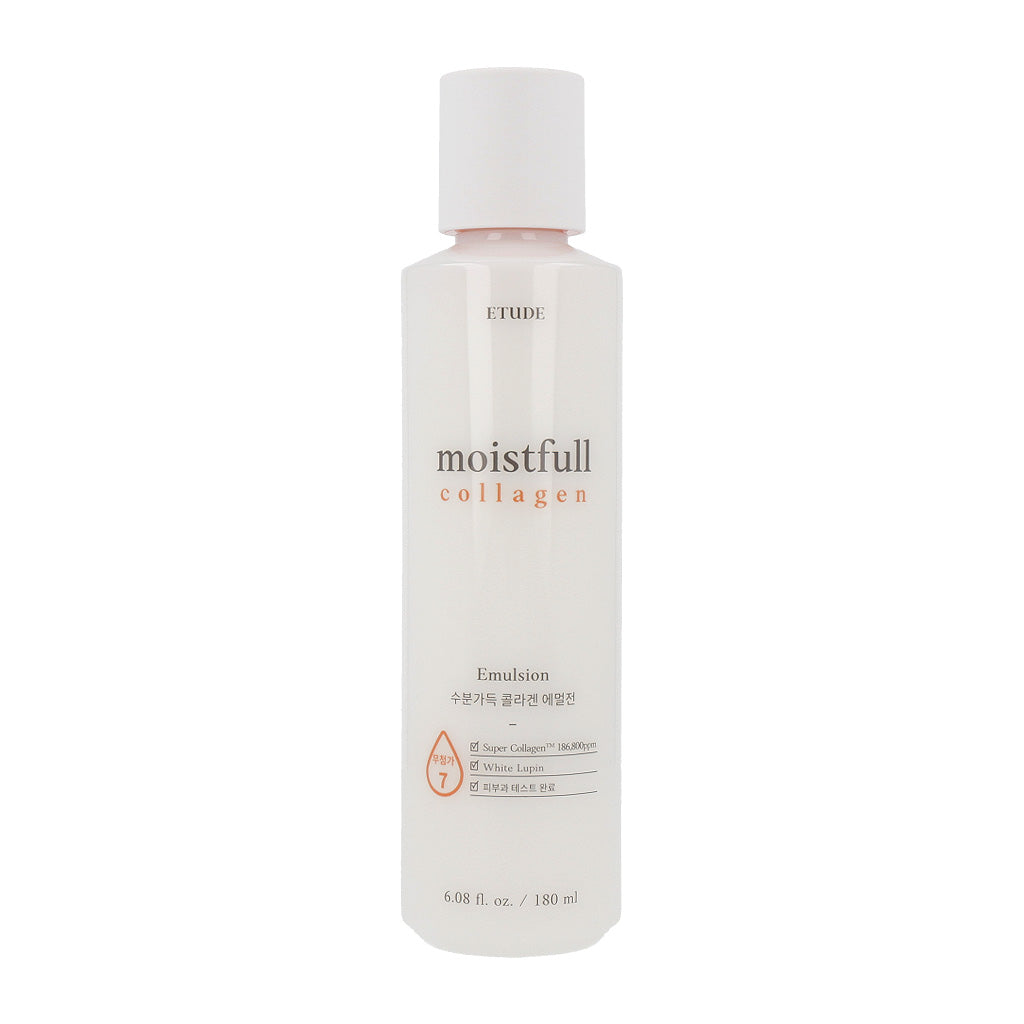 ETUDE ETUDE Moistfull Collagen Emulsion 180ml - hydrating - front bottle shot