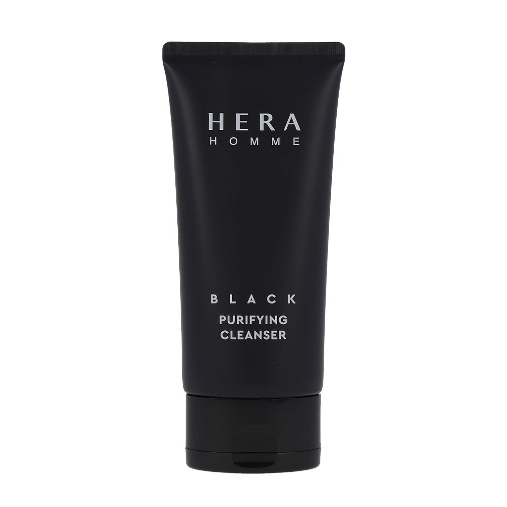 HERA HERA Homme Black Purifying Cleanser 125g - pore care - front bottle shot
