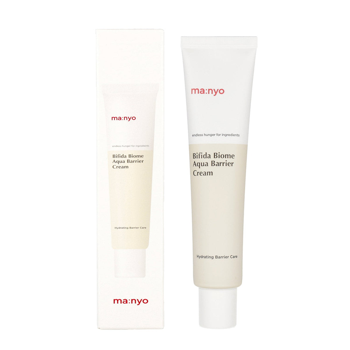 ma:nyo ma:nyo Bifida Biome Aqua Barrier Cream 80ml - hydrating - front bottle shot