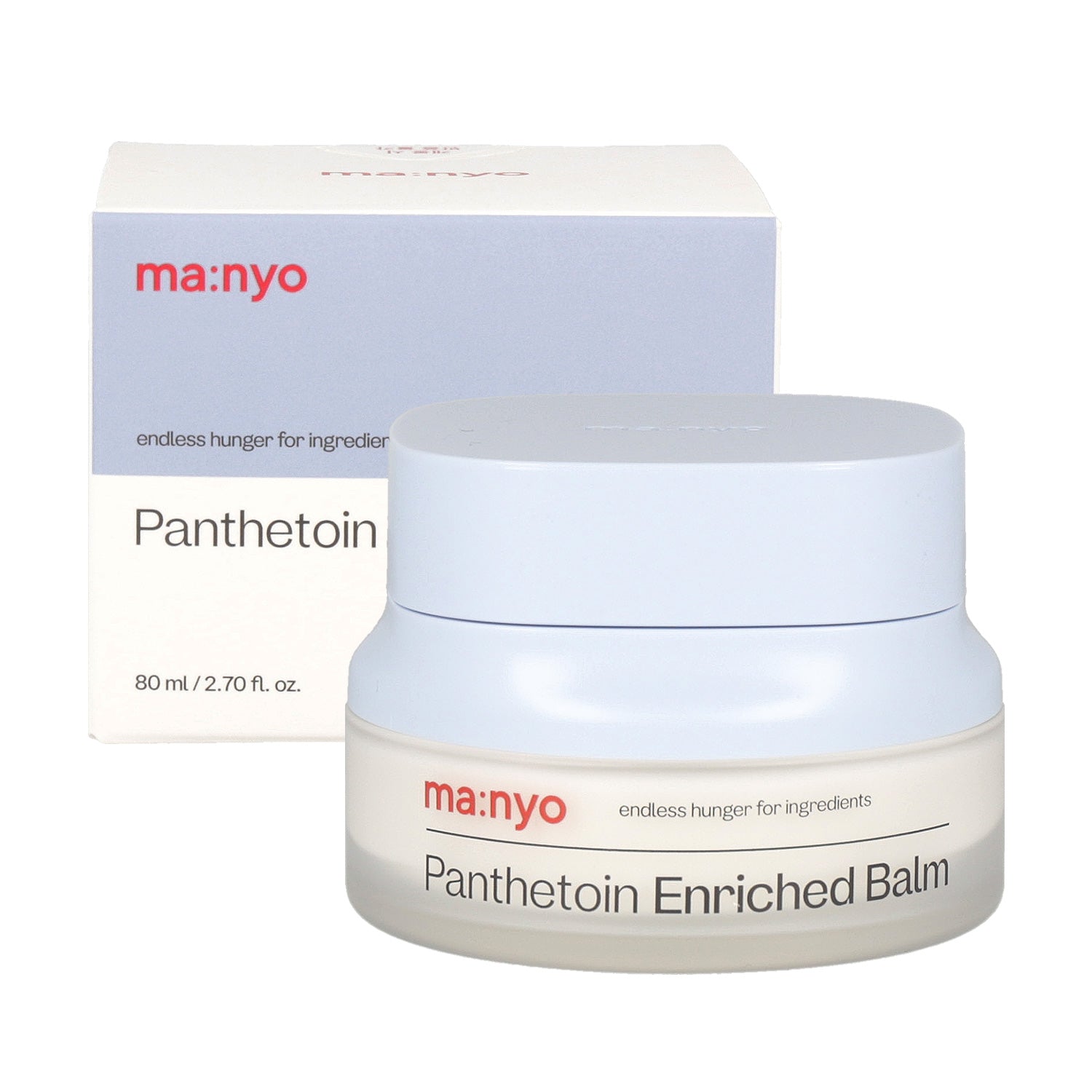 ma:nyo ma:nyo Panthetoin Enriched Balm 80ml - hydrating - front bottle shot