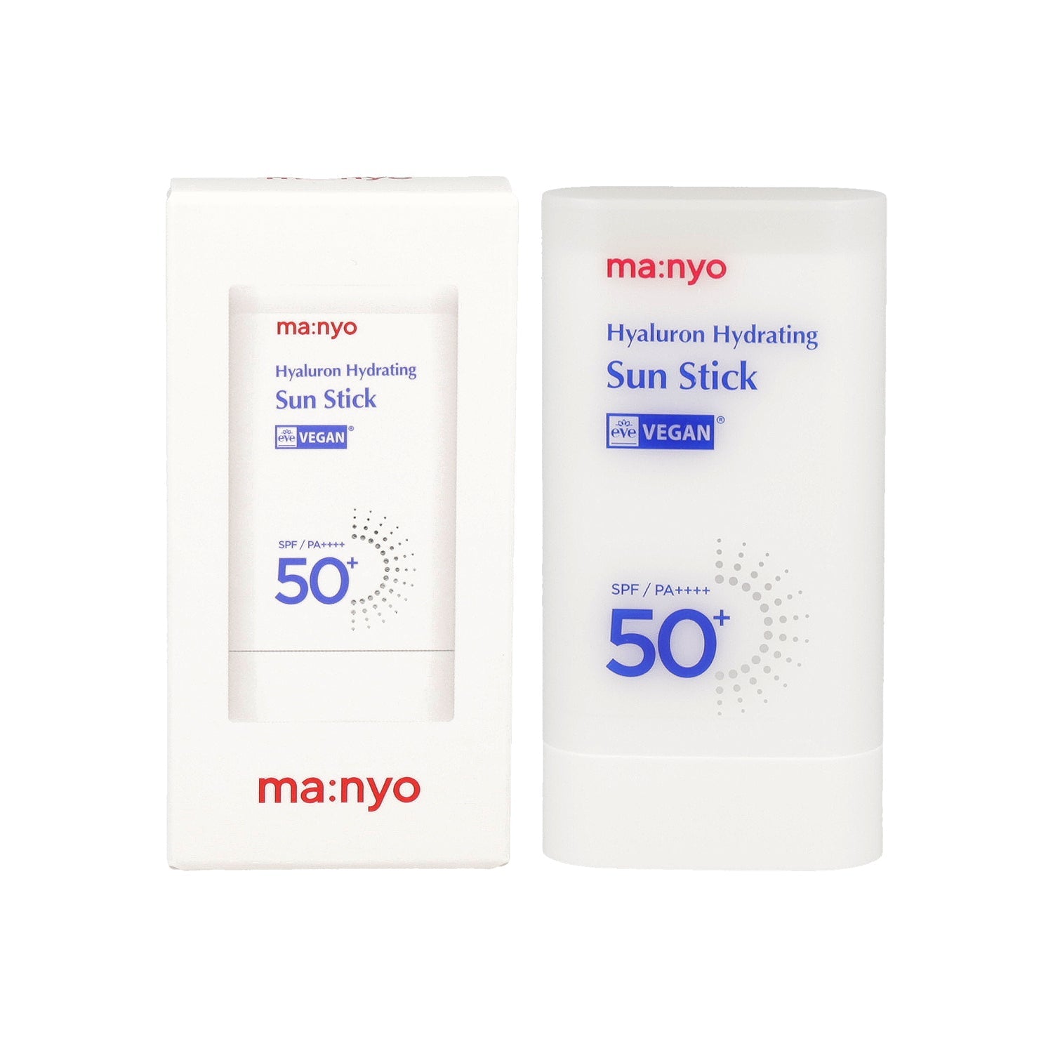 ma:nyo ma:nyo Hyaluron Hydrating Sun Stick SPF 50+ PA++++ 18g - hydrating - front bottle shot