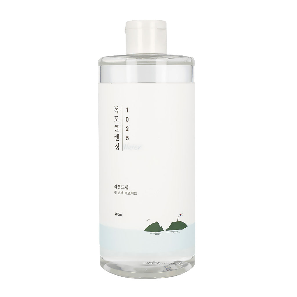 ROUND LAB ROUND LAB 1025 Dokdo Cleansing Water 400ml - hydrating - front bottle shot
