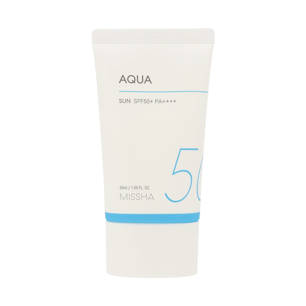 MISSHA MISSHA All Around Safe Block Aqua Sun SPF50+ PA++++ 50ml - hydrating - front bottle shot