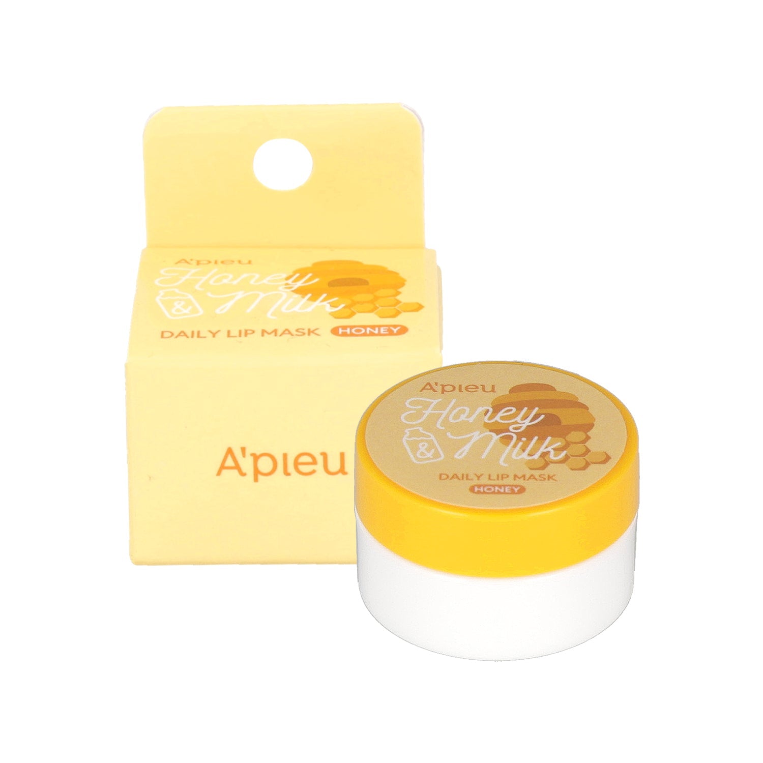 A'PIEU A'pieu Honey & Milk Daily Lip Mask 6g - hydrating - front bottle shot