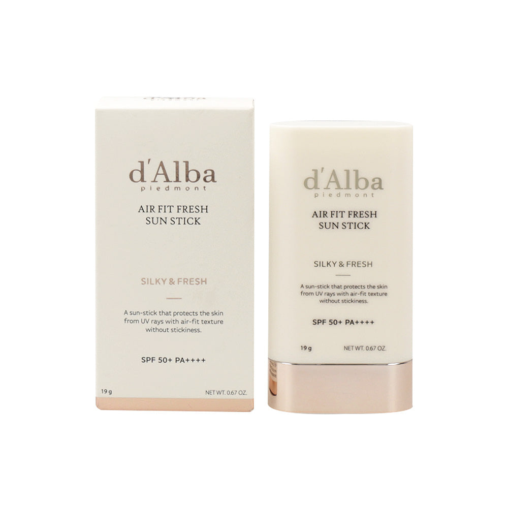 d'Alba d'Alba Air Fit Fresh Sun Stick SPF50+ PA++++ 19g - soothing - front bottle shot