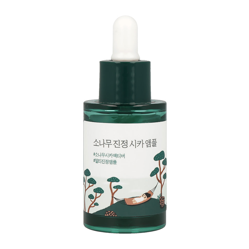 ROUND LAB ROUND LAB Pine Tree Calming Cica Ampoule 30ml - hydrating - front bottle shot