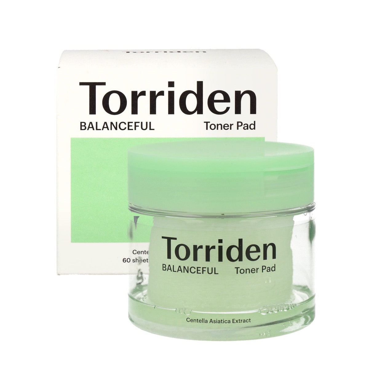 Torriden Torriden Balanceful Cica Toner Pad 60 Pads - hydrating - front bottle shot