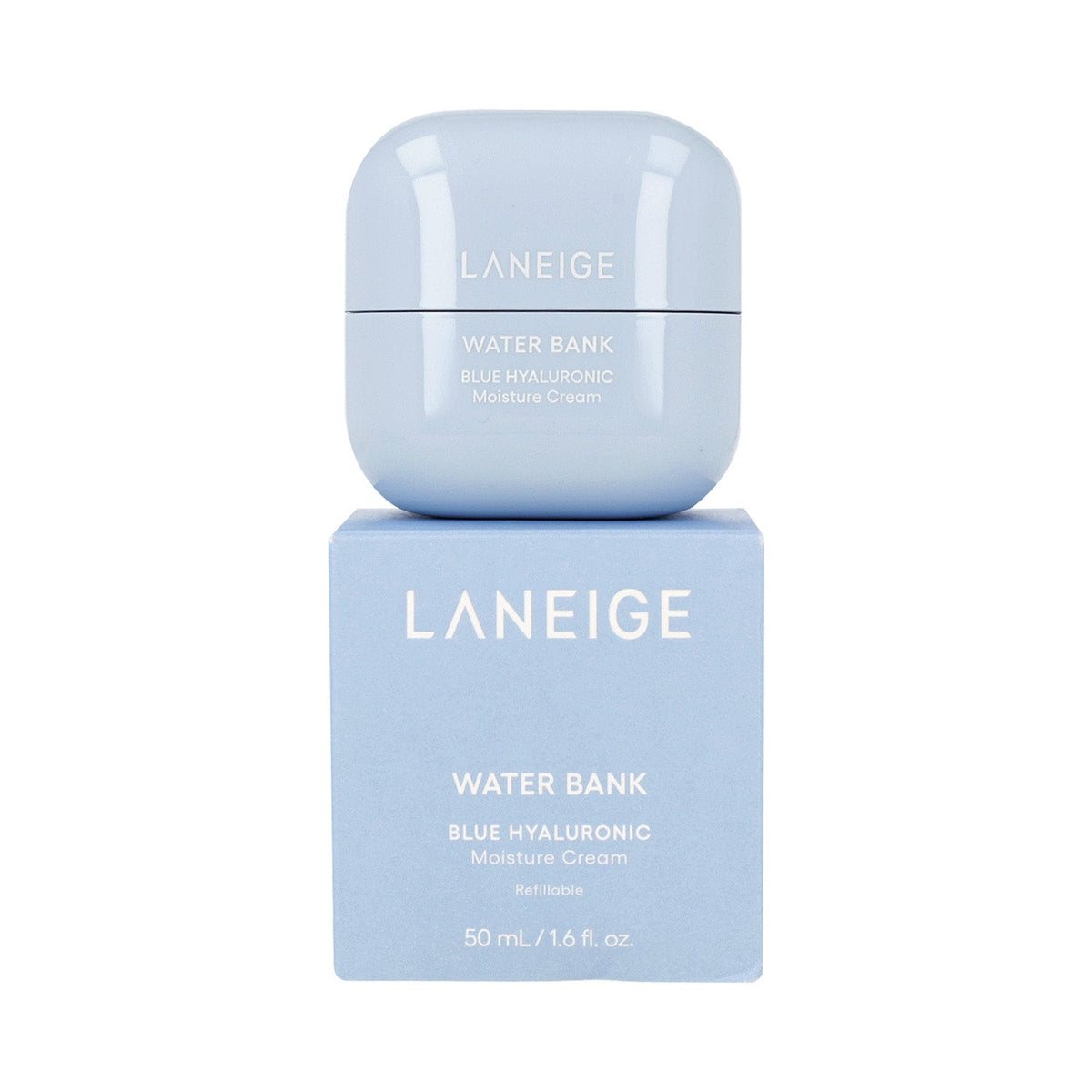LANEIGE LANEIGE Water Bank Blue Hyaluronic Moisture Cream 50ml - hydrating - front bottle shot