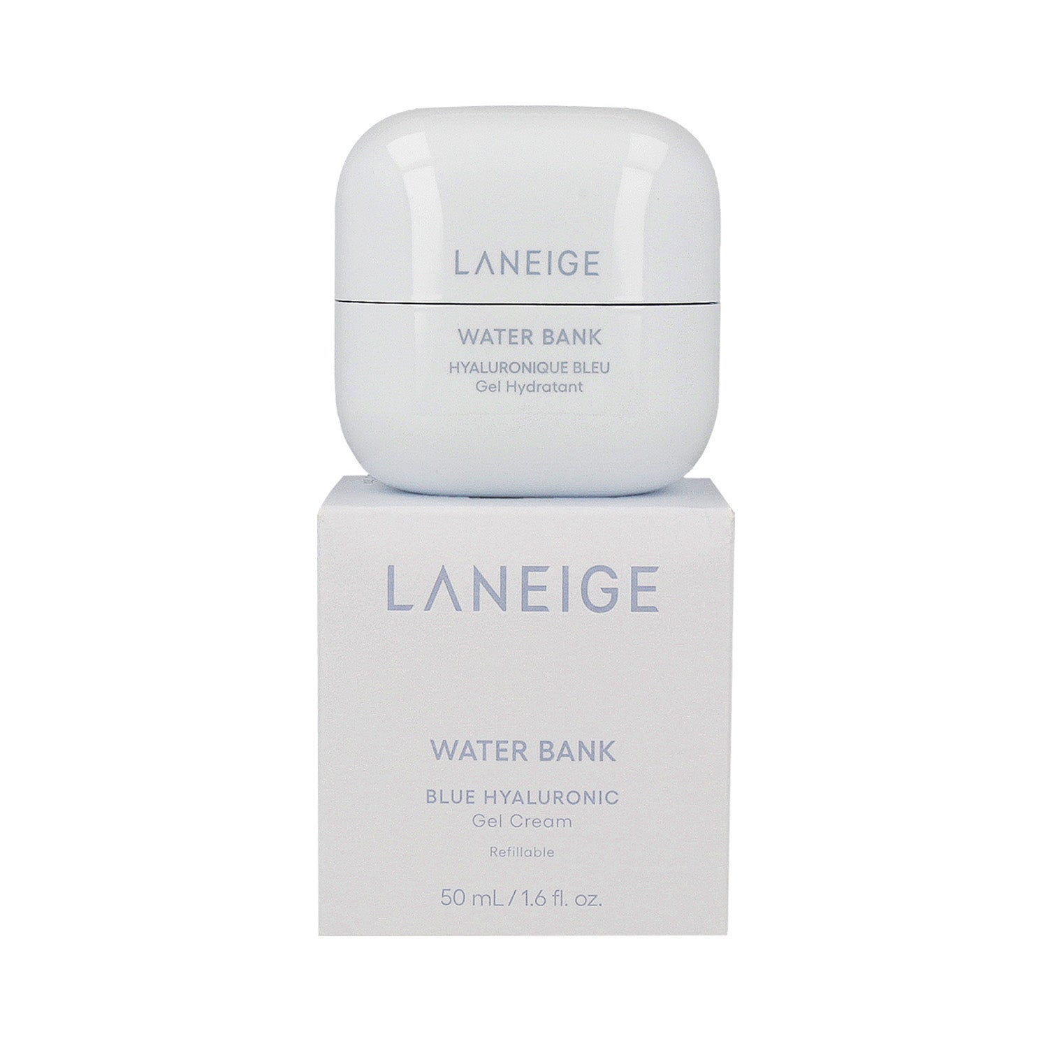 LANEIGE LANEIGE Water Bank Blue Hyaluronic Gel Cream 50ml - hydrating - front bottle shot