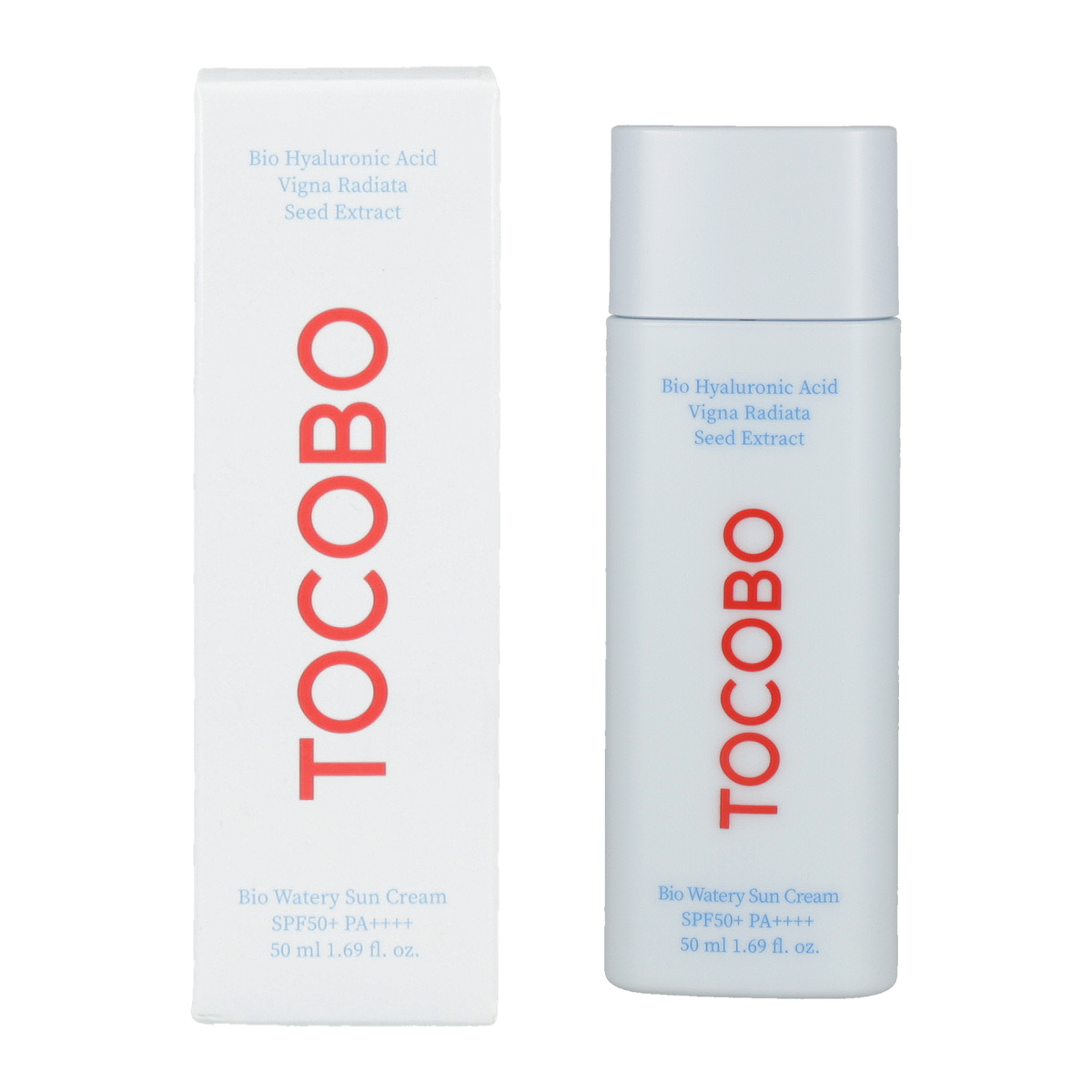 TOCOBO TOCOBO Bio Watery Sun Cream SPF50+ PA++++ 50ml - hydrating - front bottle shot