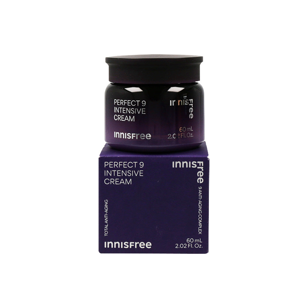 Innisfree Innisfree Perfect 9 Intensive Cream 60ml - hydrating - front bottle shot