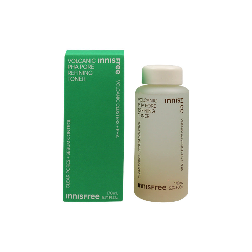 Innisfree Innisfree Volcanic PHA Pore Refining Toner 170ml - brightening - front bottle shot