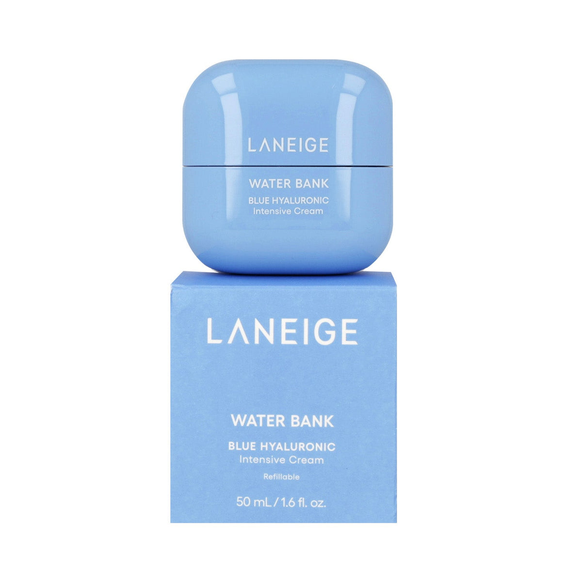 LANEIGE LANEIGE Water Bank Blue Hyaluronic Intensive Cream 50ml - nourishing - front bottle shot
