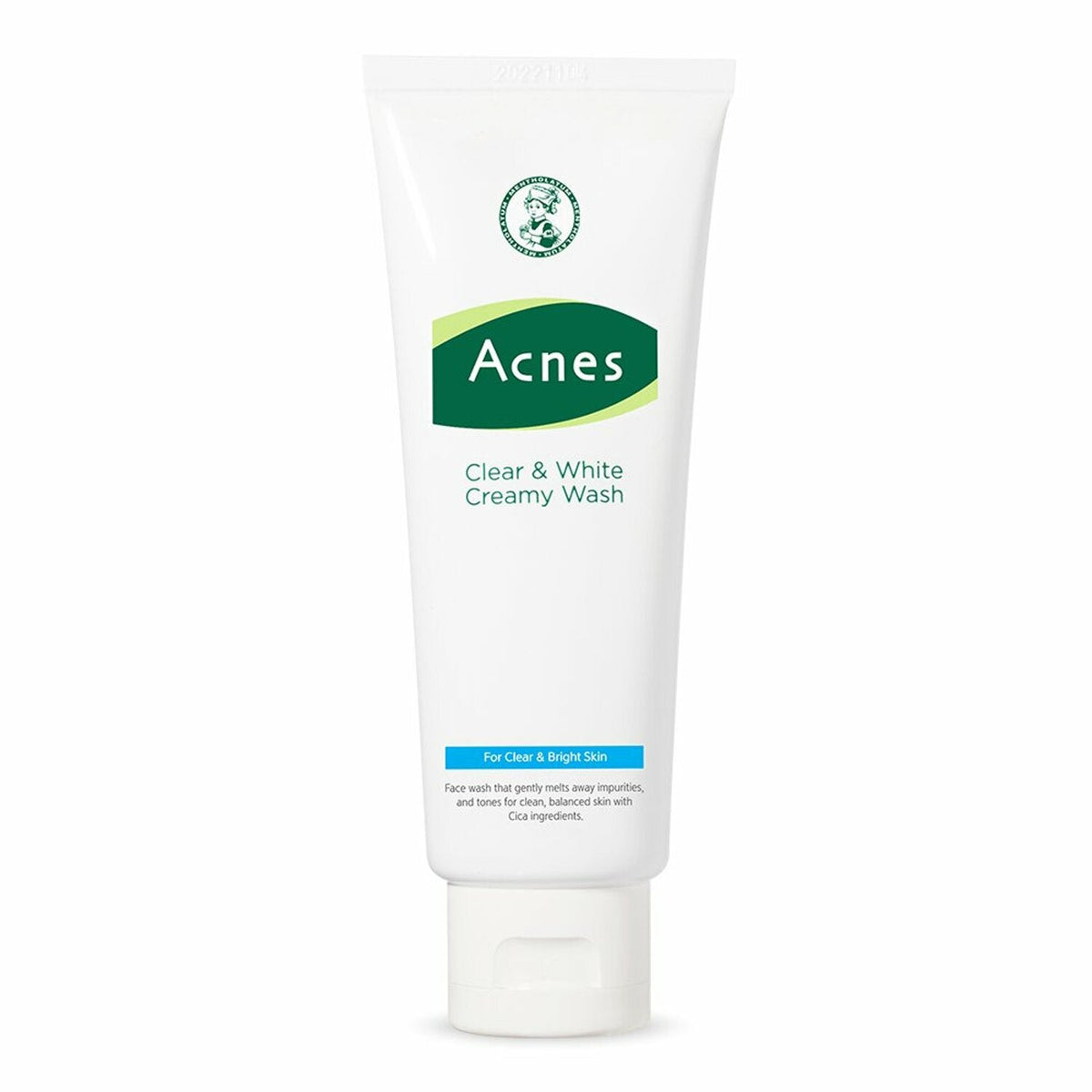 ACNES ACNES Clear & White Creamy Wash 100G NEW - hydrating - front bottle shot