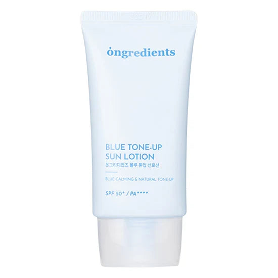 Ongredients Ongredients Blue Tone-up Sun Lotion SPF50+ PA++++ 50ml - soothing - front bottle shot