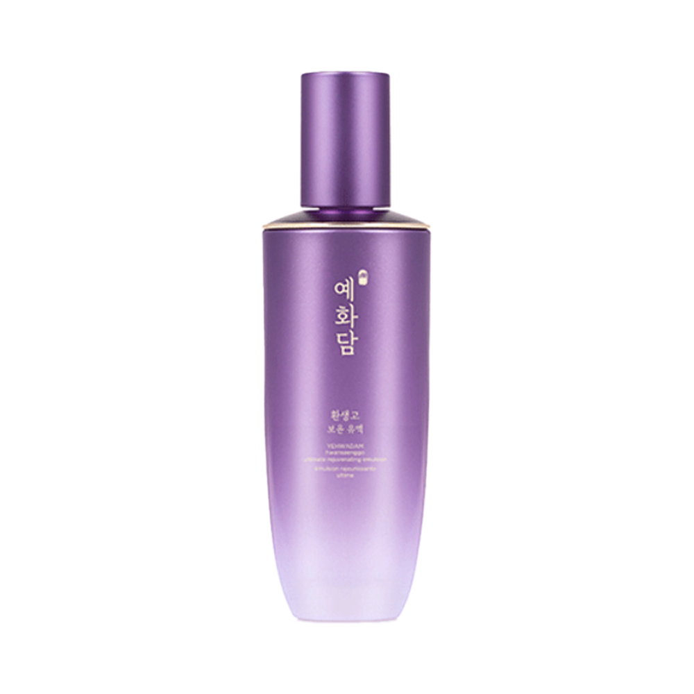 THE FACE SHOP THE FACE SHOP Yehwadam Hwansaenggo Ultimate Rejuvenating Emulsion 140ml - nourishing - front bottle shot