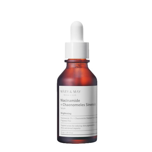 Mary&May Mary&May Niacinamide+Chaenomeles Sinensis Serum 30ml - brightening - front bottle shot