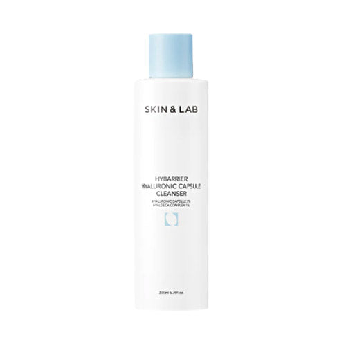 SKIN&LAB SKIN&LAB Hybarrier Hyaluronic Capsule Cleanser 200ml - hydrating - front bottle shot