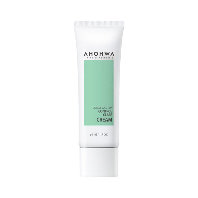 AHOHWA AHOHWA Control Clear Cream 50ml - hydrating - front bottle shot