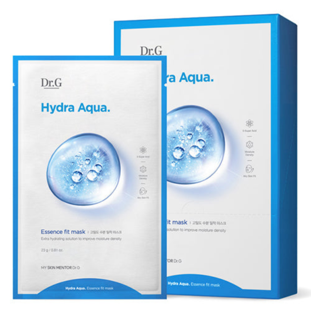 Dr.G Dr.G Hydra Aqua Essence Fit Mask 10ea - hydrating - front bottle shot