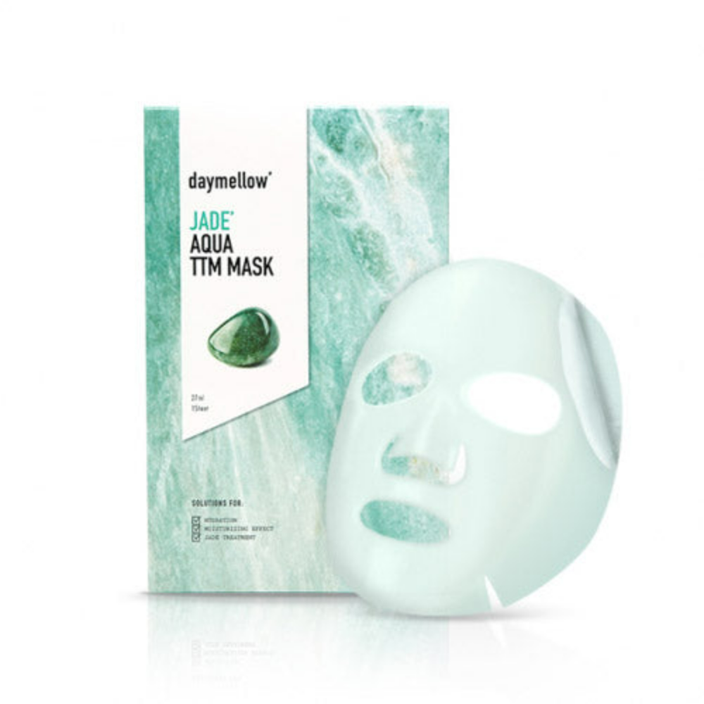 Daymellow Daymellow Jade Aqua TTM Mask 10ea - anti-aging - front bottle shot