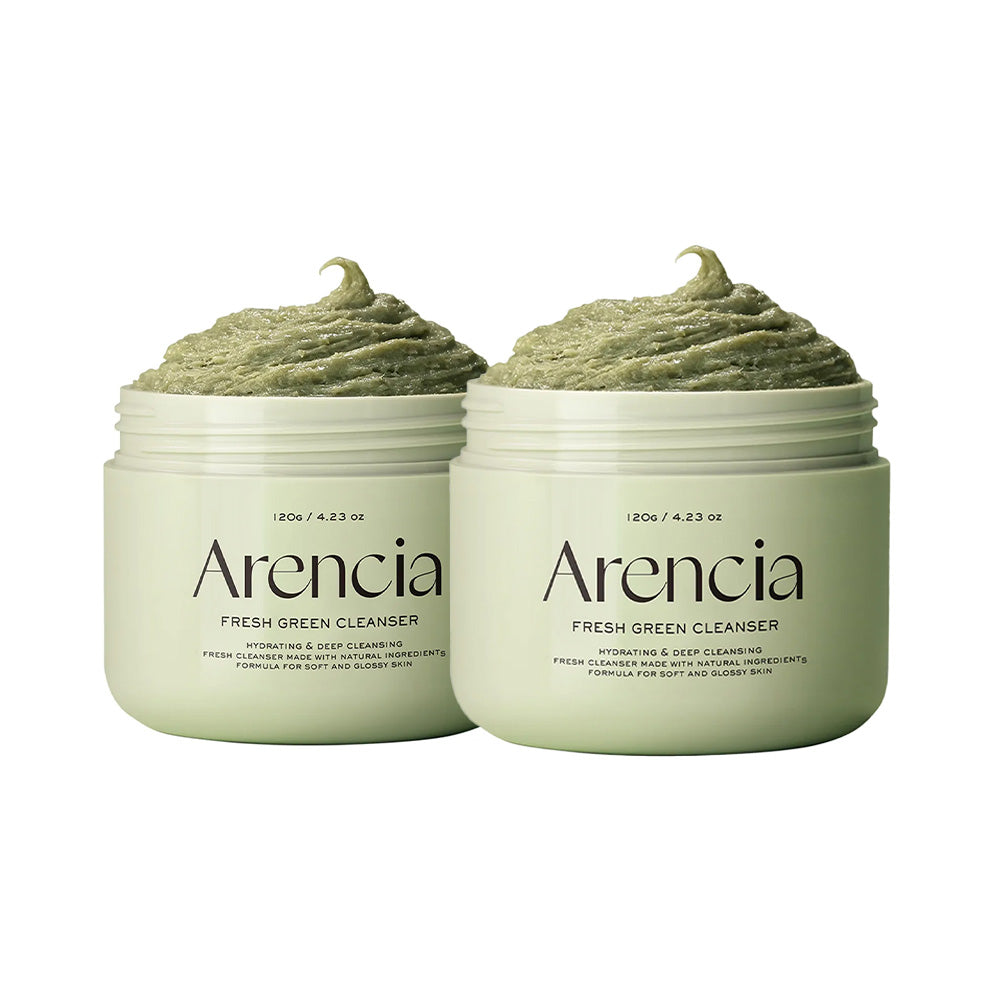 Arencia Arencia Fresh Green Rice Mochi Cleanser 120g * 2ea - hydrating - front bottle shot