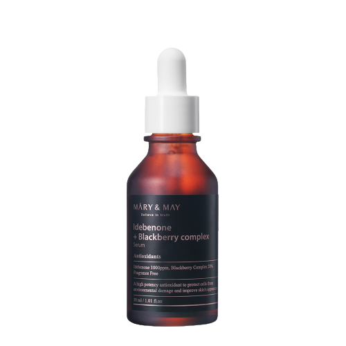 Mary&May Mary&May Idebenone+Blackberry Complex Serum 30ml - daily care - front bottle shot